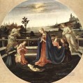 Adoration of the Child 1480 Christian Filippino Lippi